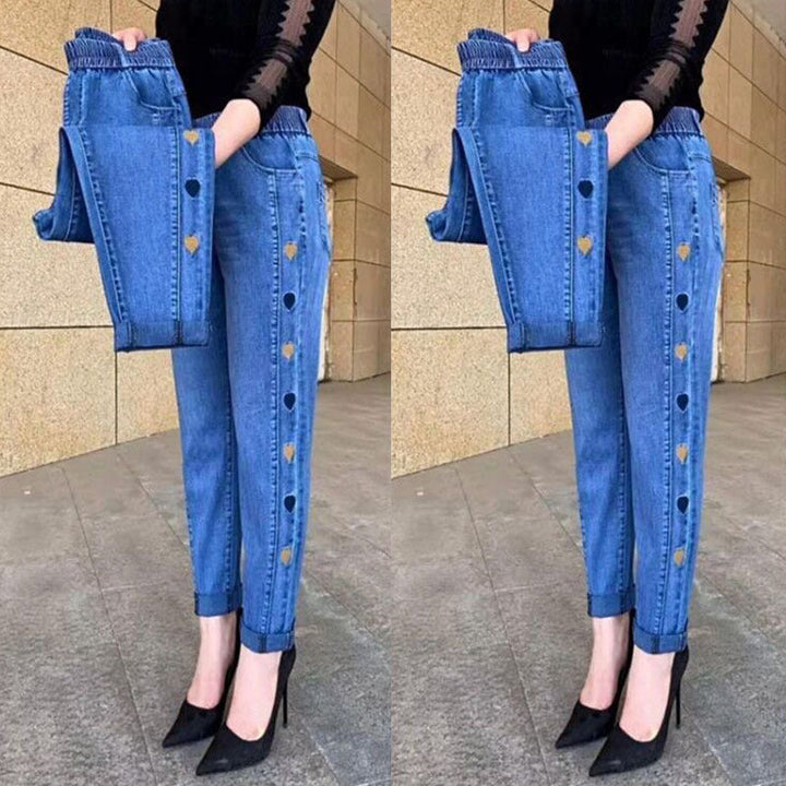 Dalary | Pantalones de Cintura Alta Elásticos