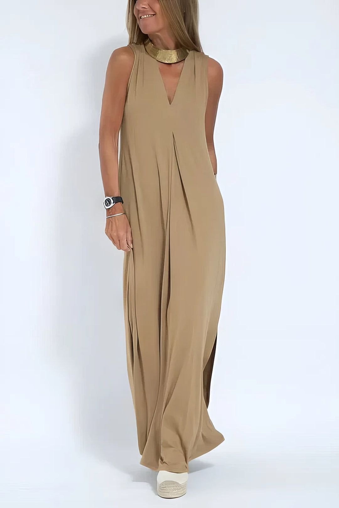 Claire | Batas larga elegante