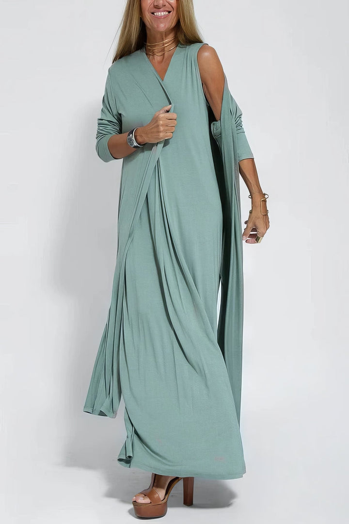 Claire | Batas larga elegante