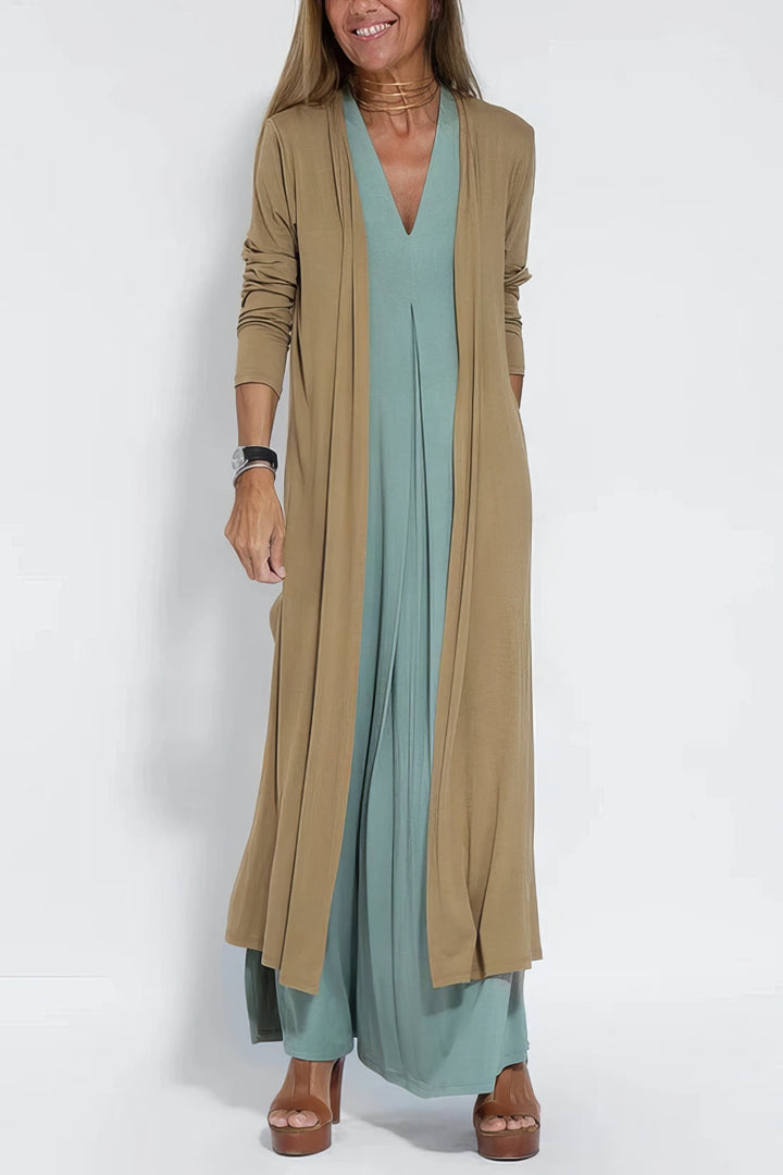 Claire | Batas larga elegante