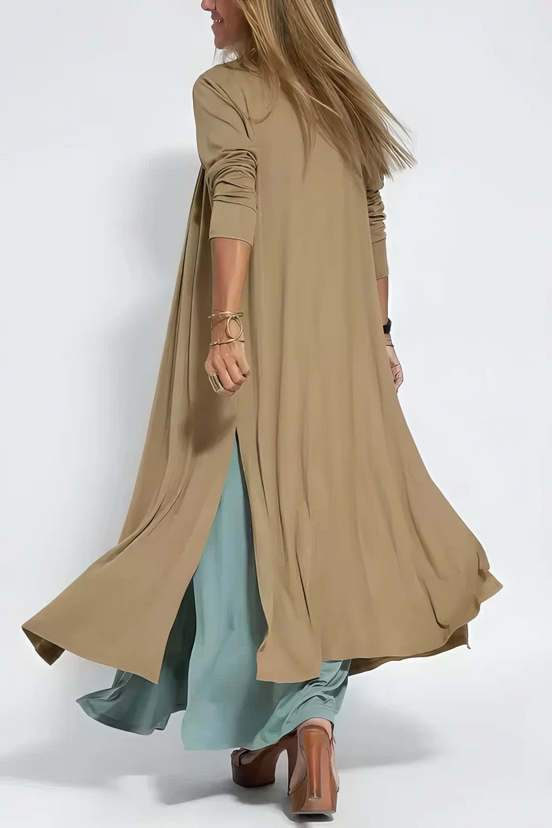 Claire | Batas larga elegante